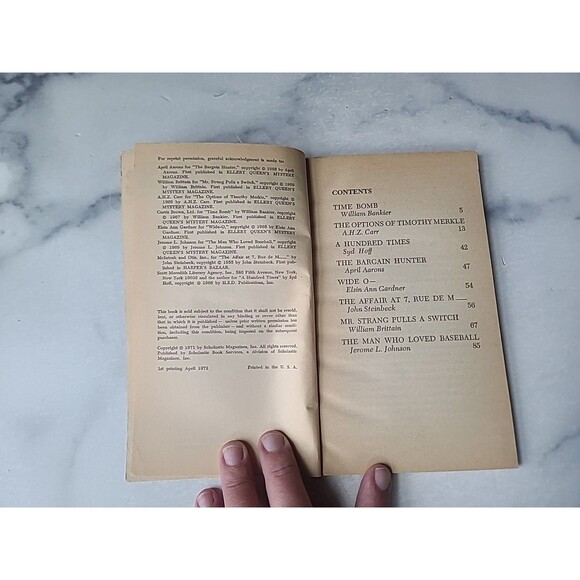 Time Bomb And Other Stories Of Mystery And Suspense Edited By Peggy Doherty... - Picture 3 of 10